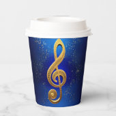 G-Clef Pappbecher (Rückseite)