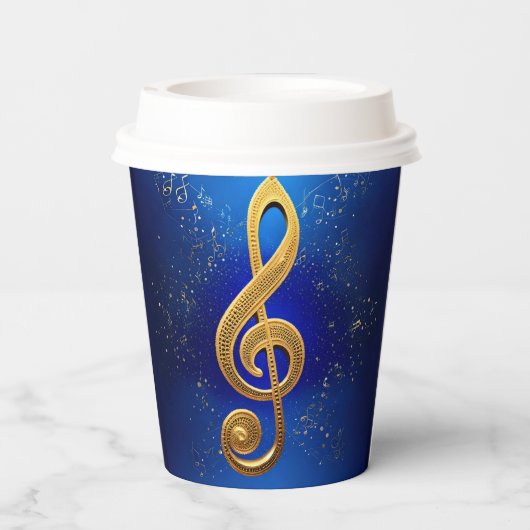 G-Clef Pappbecher (Rückseite)