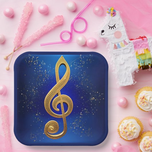 G-Clef Pappteller (Party)