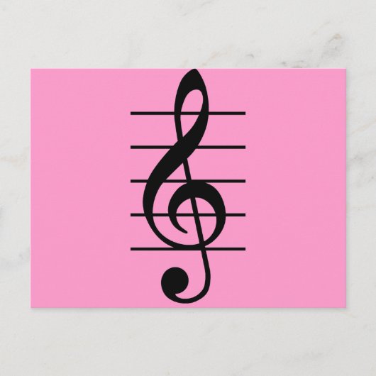 G clef postkarte (Vorderseite)