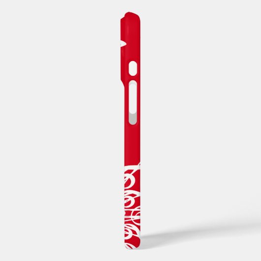 G-Clef Snowflake Case-Mate iPhone Hülle (Rückseite / Links)