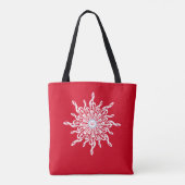 G-Clef Snowflake Tasche (Rückseite)