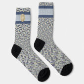 G Creation Büro blauer Schmetterling Socken (Rechts)