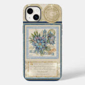 G Creation Office - blaue Blume Case-Mate iPhone Hülle (Rückseite)