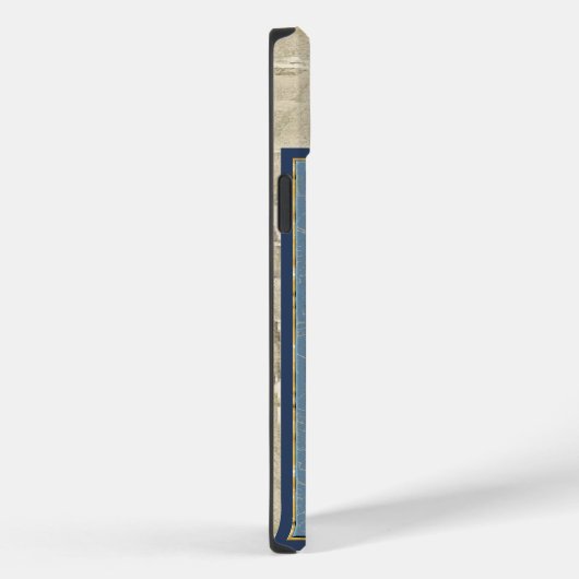 G Creation Office - blaue Blume Case-Mate iPhone Hülle (Rückseite / Rechts)