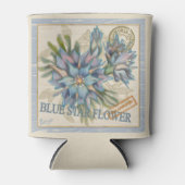 G Creation Office - blaue Blume Dosenkühler (Vorderseite)