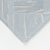 G Creation Office - blaue Blume Fleecedecke (Ecke)