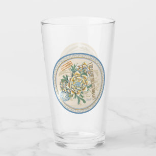 G Creation Office - blaue Blume Glas