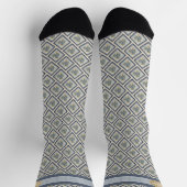 G Creation Office blaue Blume Socken (Oben)