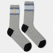 G Creation Office blaue Blume Socken (Rechts)