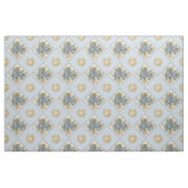 G Creation Office - blaue Blume Stoff (Fat Quarter (45,7 x 55,9 cm))