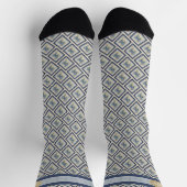 G Creation Office Blauer Schmetterling Socken (Oben)