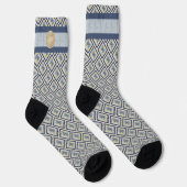 G Creation Office Blauer Schmetterling Socken (Rechts)