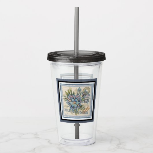 G Creation Office-Blume Acryltrinkbecher (Vorderseite)