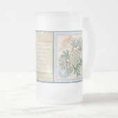 G Creation Office-Blume Mattglas Bierglas (VorderseiteRechts)