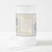 G Creation Office-Blume Mattglas Bierglas (Mittel)