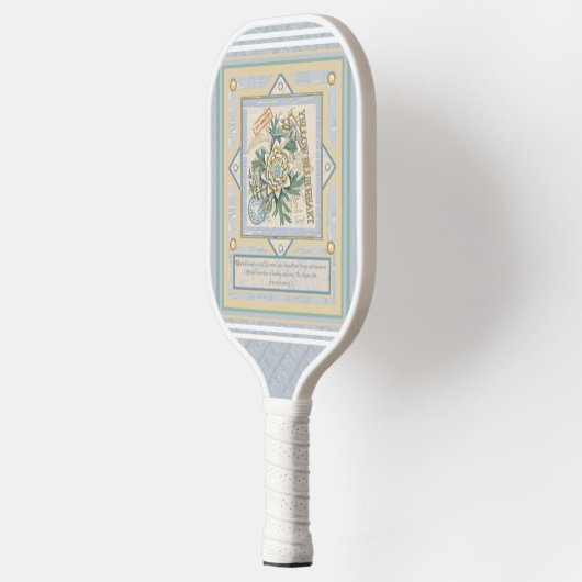 G Creation Office-Blume Pickleball Schläger (Links)