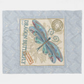 G Creation Office Dragonfly Fleecedecke (Vorderseite (Horizontal))