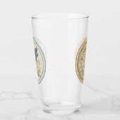 G Creation Office Dragonfly Glas (Links)