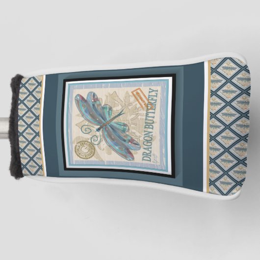 G Creation Office Dragonfly Golf Headcover (Vorderseite)