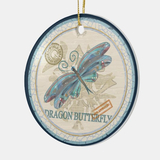 G Creation Office Dragonfly Keramik Ornament (Links)