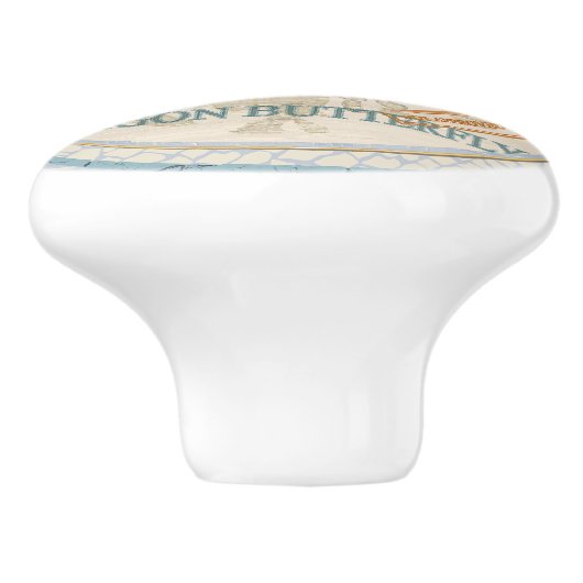 G Creation Office Dragonfly Keramikknauf (Seitenansicht)