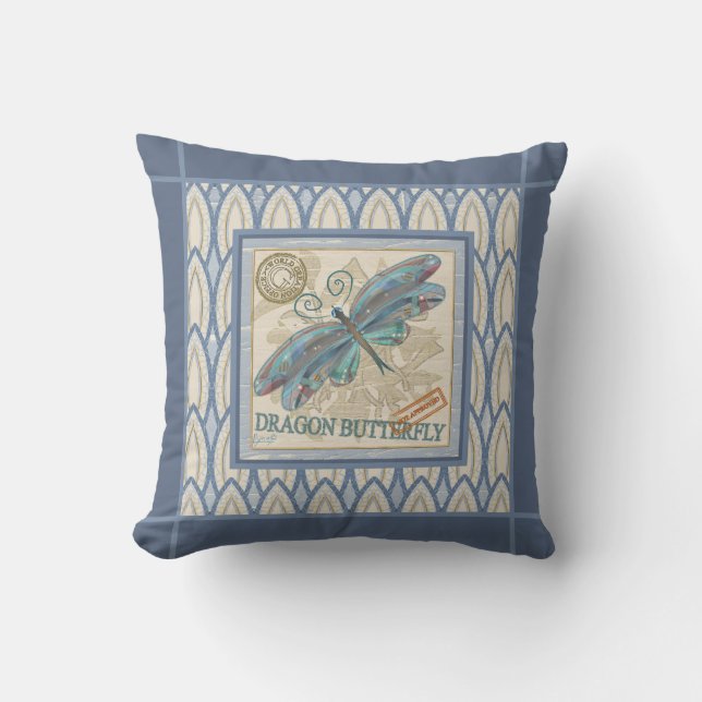 G Creation Office Dragonfly Kissen (Vorderseite)