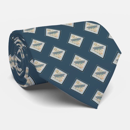 G Creation Office Dragonfly Krawatte (Gerollt)