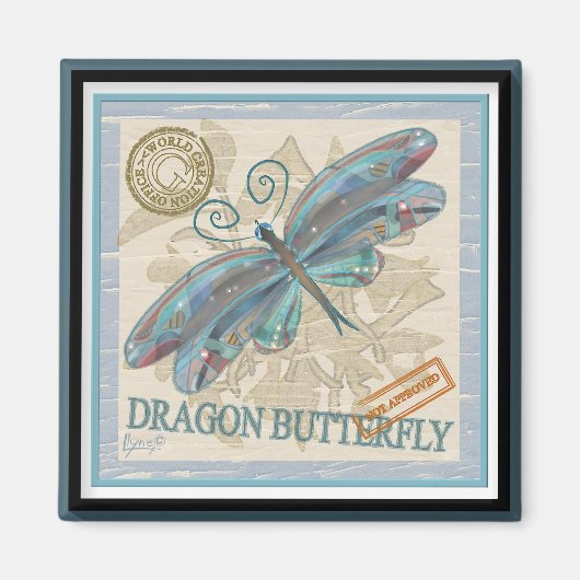 G Creation Office Dragonfly Magnet (Vorne)
