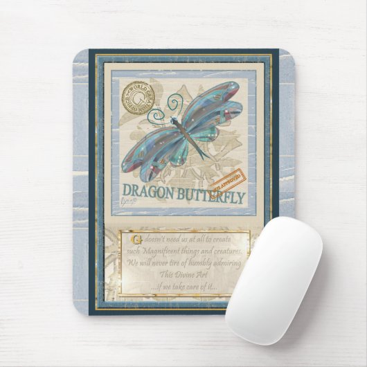 G Creation Office Dragonfly Mousepad (Mit Mouse)