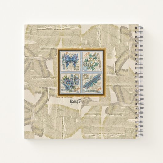 G Creation Office Dragonfly Notizblock (Rückseite)