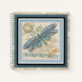 G Creation Office Dragonfly Notizblock (Vorderseite)