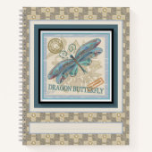 G Creation Office Dragonfly Notizblock (Vorderseite)