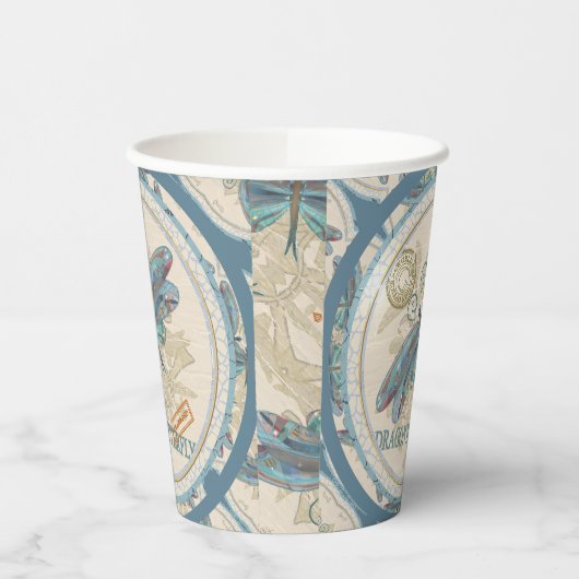 G Creation Office Dragonfly Pappbecher (Links)