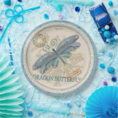 G Creation Office Dragonfly Pappteller (Party)