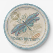 G Creation Office Dragonfly Pappteller (Vorderseite)