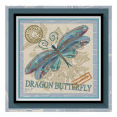 G Creation Office Dragonfly Poster (Vorderseite)