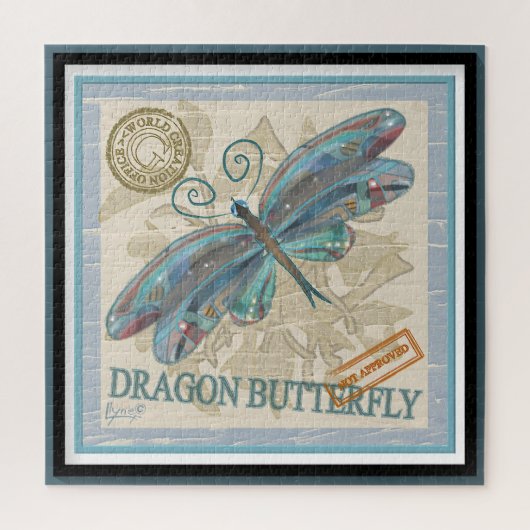G Creation Office Dragonfly Puzzle (Vertikal)