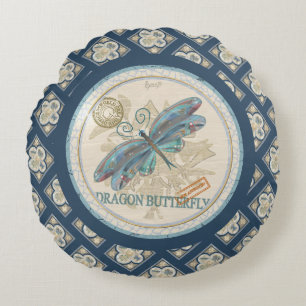 G Creation Office Dragonfly Rundes Kissen
