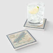 G Creation Office Dragonfly Steinuntersetzer (Seitenansicht)