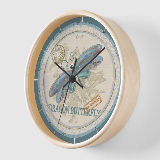G Creation Office Dragonfly Uhr (Winkel)