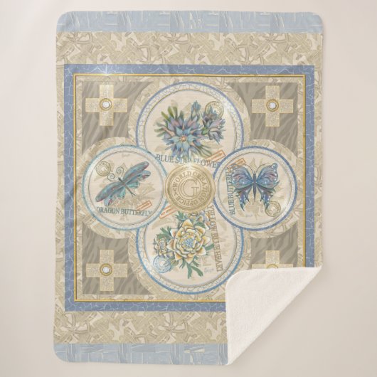 G Creation Office Fleece Blanket Sherpadecke (Vorderseite)