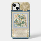 G Creation Office gelbe Blume Case-Mate iPhone Hülle (Rückseite)