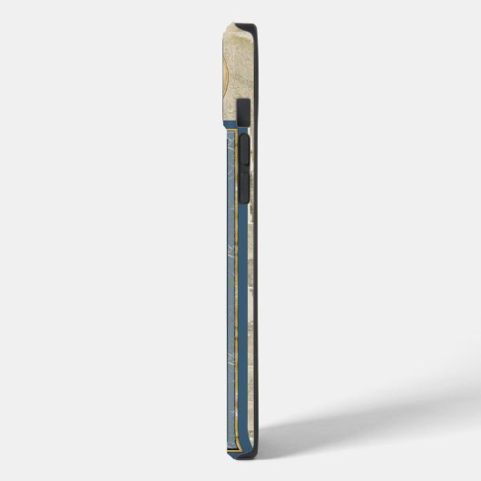 G Creation Office gelbe Blume Case-Mate iPhone Hülle (Rückseite / Links)