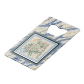 G Creation Office gelbe Blume Geldbeutel Flaschenöffner (Vorderseite Schrägansicht)