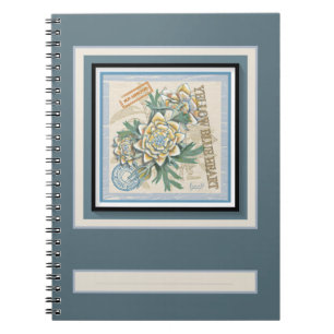 G Creation Office gelbe Blume Notizblock