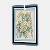 G Creation Office gelbe Blume Ornament Aus Metall (Vorderseite links)