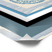 G Creation Office gelbe Blume Poster (Ecke)