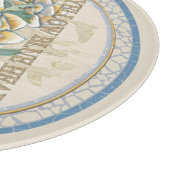 G Creation Office gelbe Blume Schneidebrett (Ecke)