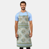 G Creation Office gelbe Blume Schürze (Getragen)